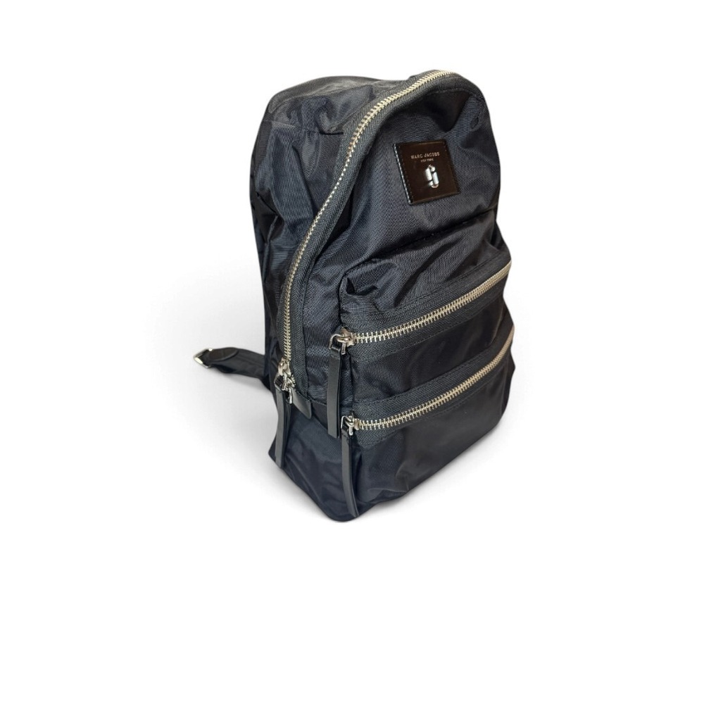 Marc Jacobs Nylon Biker Backpack Black | Medium/Large School Travel Bag M0012700